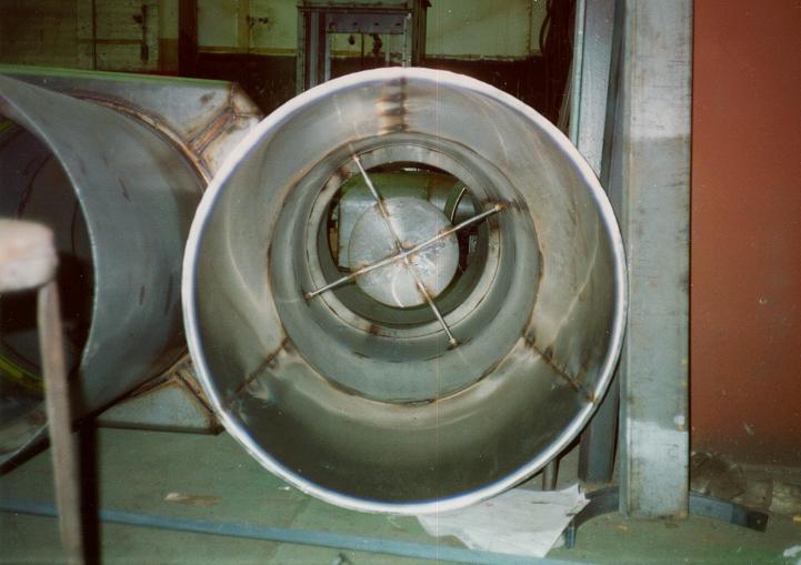 Center Combustion Tube and Burner