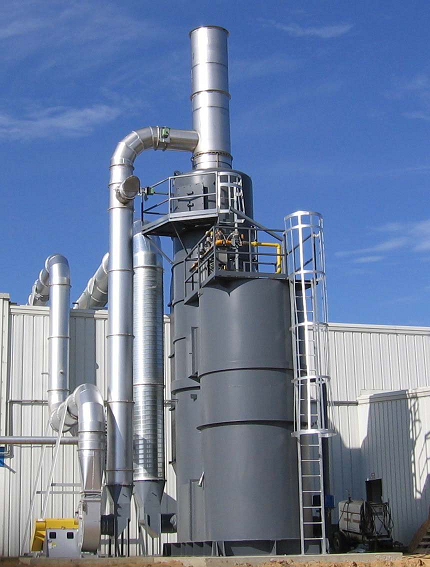 QUADRANT SRS Thermal Oxidizer replaces silicone-contaminated system