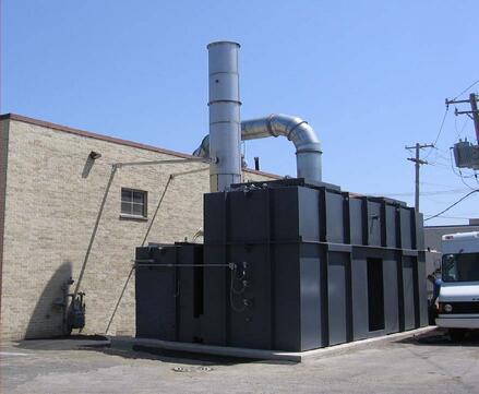 Regenerative Thermal Oxidizer, TRITON Series, Flexographic Printer Project