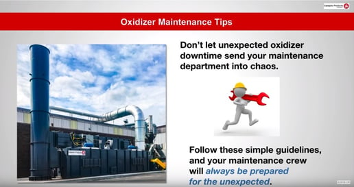 CPI Oxidizer Maintenance Tips 181108