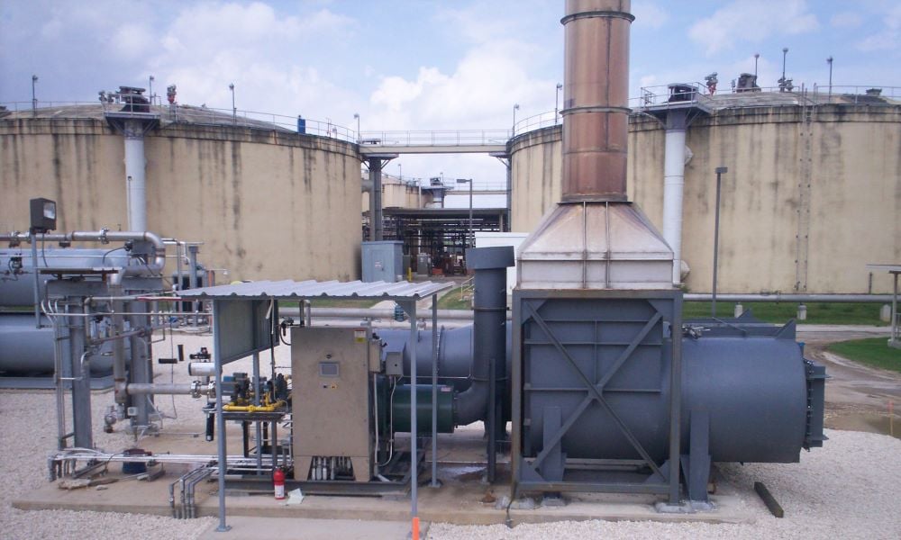 CPI Quadrant Direct Fired Thermal Oxidizer WWTP RNG