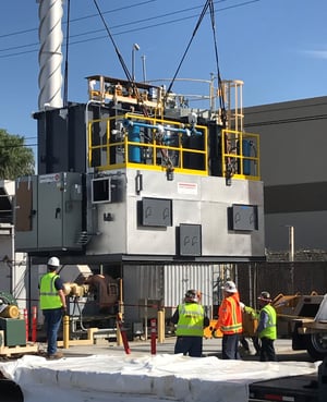 CPI Aerospace Regenerative Thermal Oxidizer Install