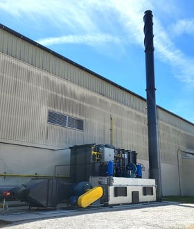 CPI RTO 8,000 scfm for pultrusion VOC control