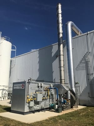 CPI Catalytic Oxidizer 6,500 SCFM Bakery