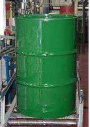 Drum Green Single on Conveyor