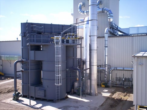 QUADRANT SRS Silicone Series Recuperative Thermal Oxidizer 22,500 with Secondary Heat Recovery