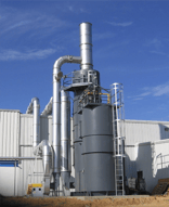 web coating oxidizer