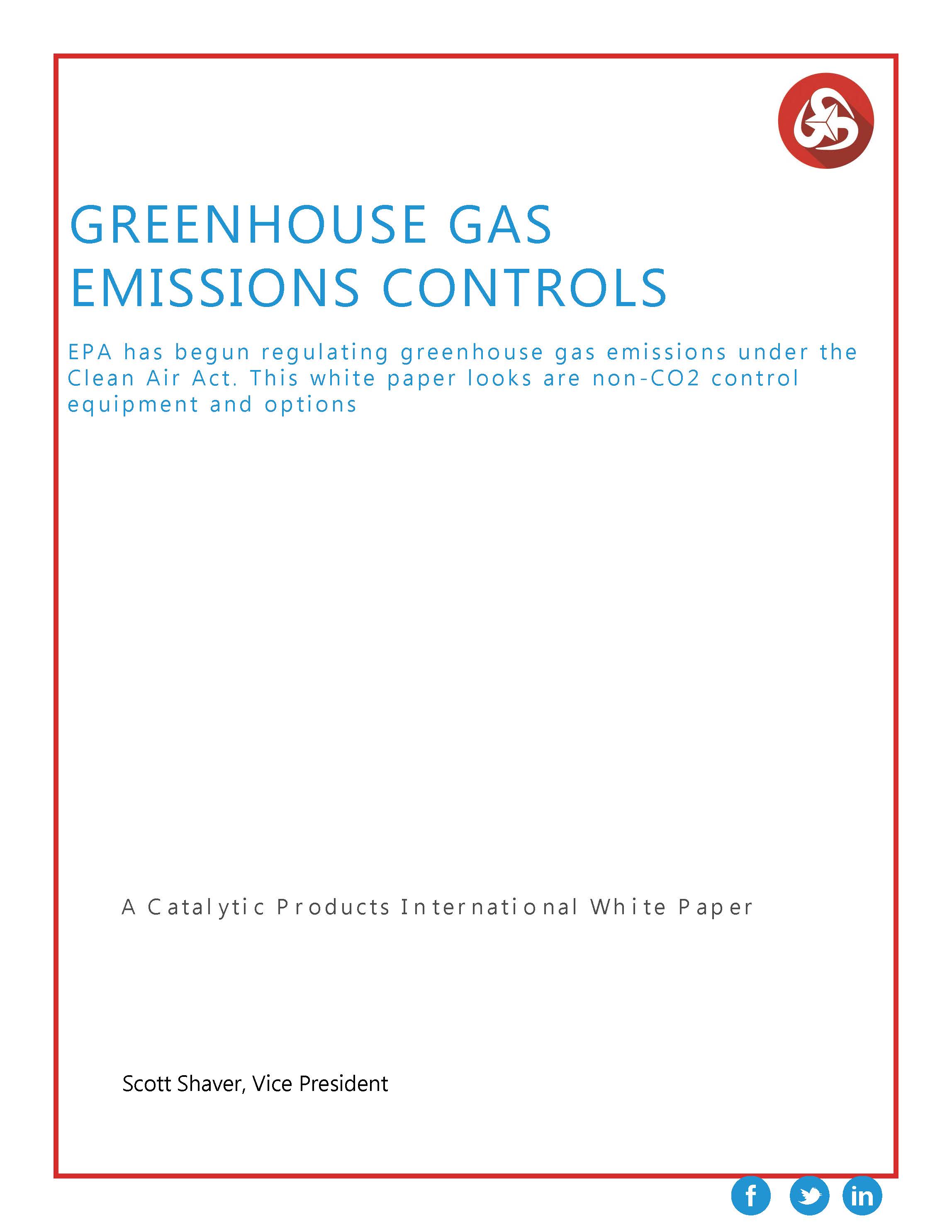 Greenhouse Gas Regulations