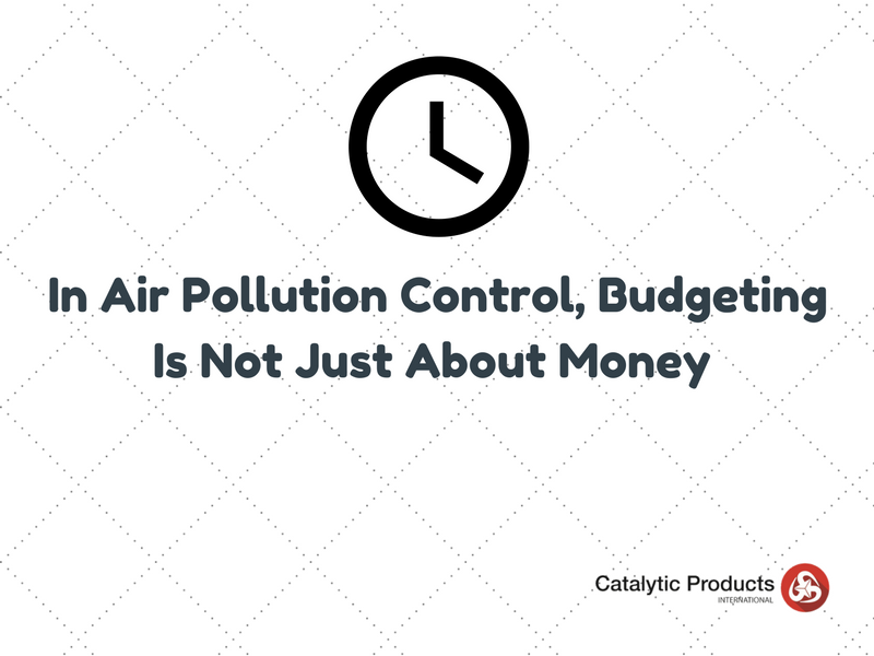 In Air Pollution Control, Budgeting Is Not Just About Money