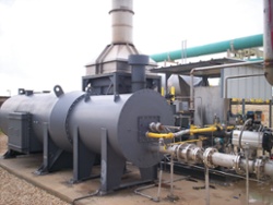 CPI Installed Thermal Oxidizer for RNG at Wastewater Treatment (WWTP) Facility