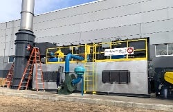 RTO Controls Roll Coating Dryer VOC Emissions