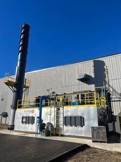 RTO for VOC Control at Construction Materials Manufacturer