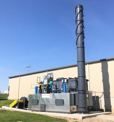 CPI Installs Regenerative Thermal Oxidizer at Fastener Coater for VOC Control