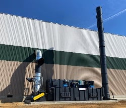 Paint Booth VOC Emission Control RTO